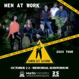 Men At Work 2024 tour art